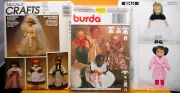 3 NEW Sewing Patterns Burda 4053 McCalls 5907 Butterick B5414 Doll Clothes