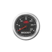 SAAS Electronic Boost Gauge Diesel 0-30 psi 52mm Black Muscle Series 3