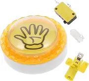 Toddmomy Recordable Game with Alarm Sound Palm Button for Classroom and Games Design Multiple Fun Modes Like Pat The Cow and Catch The EEL