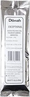 Dilmah Exceptional Fragrant Jasmine Green Tea Loose Leaf Refill, 100 Grams