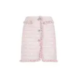 [Giambattista Valli] Giambattista Valli-Pink Bouclé Mini Skirt-Donna 40 IT