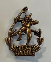 13th AHL (Australian Light Horse) “Dancing Devil” WW1 Hat Badge REPLICA