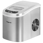 MAGIC CHEF MCIM22ST 27-Pound-Capacity Portable Ice Maker (Stainless with...