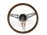 New 14" Laminated Wood Steering Wheel & Hub Adaptor Triumph GT6 Spitfire to 1977 (for: Triumph)