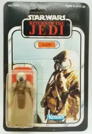 Vintage Star Wars 4-Lom Action Figure ROTJ 65 Back 1983 Kenner No. 70010