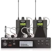 Shure PSM300 P3TRA215TWP Pro Wireless in-Ear Personal Monitor System with SE215-CL Earphones, Twinpack - J13 Band