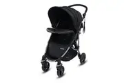 Veebee Dash Pram Stroller Foldable Recline for Baby Infant Toddler Moon Shadow