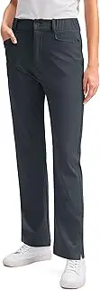 [SANTINY] Women's Golf Pants with 5 Pockets High Waisted Quick Dry Stretch Pants for Women Travel Work Casual