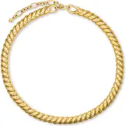 David Yurman Sculpted Cable Necklace in 18K Yellow Gold at Nordstrom