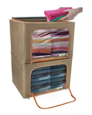 Sorbus 2pc Storage Box With Window