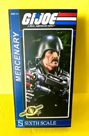 1/6 G.I. JOE MAJOR BLUDD COBRA MERCENARY SIXTH SCALE FIGURE SIDESHOW~MIB