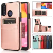 For Samsung Galaxy A10 A11 A21S A51 A71 A72 5G Leather Wallet Phone Case Cover