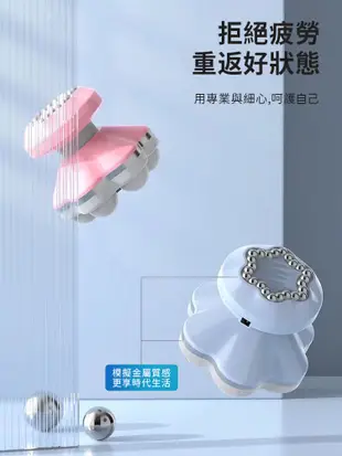 360°電動六頭肩頸按摩器 3D按摩儀 電動按摩器 USB供電 (2.2折)