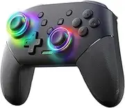 Controller Remote Gamepad Wireless Game Console Bluetooth Gamepad With Colored Lights For Sw&it&ch/For Sw&it&ch Lite/OLED/PC Game Controller