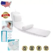 Luxury Full Body Bath Pillow with Adjustable Lumbar Support for Ultimate Comfort