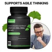 Ginkgo Leaf Extract 200mg Capsules,Supports Healthy Brain And Cognitive Function