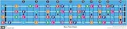Bass Guitar Fretboard Note Chart, Learn to Play Guitar and Music Theory, Suitable for all Levels
