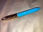 Windsor Fountain Pen Gold / Columbia Blue NICE