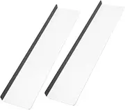 DOITOOL 2pcs Acrylic Desktop Memo Board Stylish Note Holder Reminder Board for Office Home School Message Panel with Reusable Adhesive Versatile Desktop Organizer