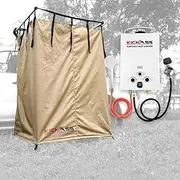 KickAss Shower Tent & Change Room with Camping Gas Hot Water