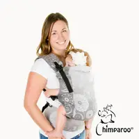 在飛比找momo購物網優惠-【Chimparoo】Trek 嬰兒揹帶(緹花版-蒲公英月色