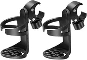 Happyyami Portable Wheelchair Cup Holder Secure Fit for Stroller Walker Scooter Bike Hospital Outdoor Use