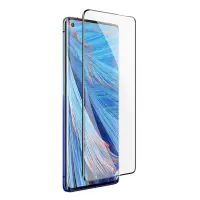 在飛比找Yahoo奇摩購物中心優惠-OPPO Find X2 曲面黑半膠高清9H鋼化膜手機保護貼