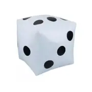 Inflatable Toy For Kids Dices Inflatable Toy Dices White Inflatable Party Dices