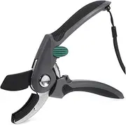 COOPHYA High Pruning Shears with Ergonomic Grip Durable Gardening Tool for Safe Trimming Cutting Reliable Locking Mechanism for Secure Storage