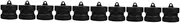 iplusmile 5sets Pp Material Cam Lock Fittings Camlock Connector Hose End Plug Quick Disconnect Corrosion Resistant 2pcs*5