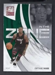 Dwyane Wade 2009-10 Donruss Elite In the Zone Insert #18