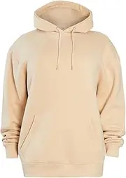 [NY Deluxe Edition] Ladies Plus Size Pullover Plain Hoodie Top Sweatshirt Jumper UK 16 to 24