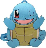 [Loungefly] Pokemon Squirtle Updated Cosplay Womens Double Strap Shoulder Bag Purse, Blue, Medium