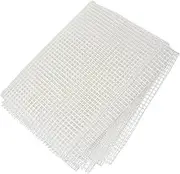 Blank Rug Hooking Mesh Craft Sheet for DIY Tapestry Making Lightweight White Mesh Rug Canvas for Creation Present for Family and Friends