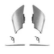 1Pair Front Seat Adjustment Lock Backrest Handle Switch A2079108506 A2079108606 for - W204 C204 W207 bright Matte Silver