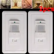 2 Pack Automatic AC 110V Infrared PIR Motion Sensor Switch For LED Strip light