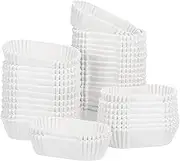 Cabilock 1000 Pcs Oval Paper Baking Cups, Cupcake Liners, Cupcake Liners, Boat Shaped Cupcake Muffin Baking Cups for Muffins, Cupcakes or Mini Snacks