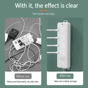 Socket Board Retainer Self-Adhesive Organizer Traceless Wall Hanging Power St CR