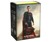 Dragon Shield: Matte Art Card Sleeves, 100 Piece - Justice League, Superman