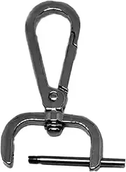 [Oshhni] Detachable Snap Hook Swivel Clasp Backpack Buckle Jewelry Clasp Lightweight Lobster Claw Clasp Swivel Snap Hook Purses Clasp
