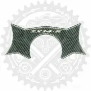 Top Fork Yoke Protector Carbon For Kawasaki ZZR 1400 D