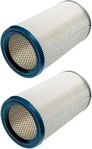 2 x Trade-Shop Cartridge Filter/Round Filter/Lamellar Filter Compatible with Kärcher NT 200, NT 601, NT 602, NT 602 LP, NT 802 I Vacuum Cleaner Industrial Vacuum Cleaner