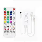 Sp511e Wifi Music Led Controller For Ws2812b Ws2811 Addressable Pixel Rgb Dual Output Smart Voice C