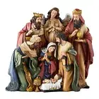 Christmas Nativity Sets Indoor Home Decor Figurine, Hand Sculpted Manger Scen...