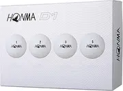 [Honma] D1 Golf Balls 3 Dozens Set White