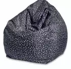 Kids Teardrop Shape Bean Bag Cover Lounger Space Galaxy Stardust 200 L