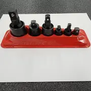 Snap-on Tools NEW 6pc Universal LOCK PIN & Adapter Extension Socket Lot Set