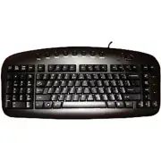 Ergoguys Llc Kbs-29Blk Black Ergonomic Keyboard Left Hand Users