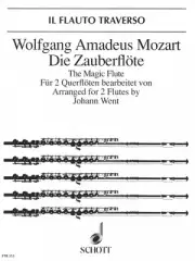 The Magic Flute - Mozart - Flute Solo Sheet Music NEW Schott 049010549