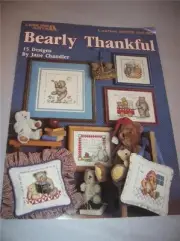 Bearly Thankful Pattern Book by Jane Chandler 15 Designs Leaflet 2333 NEW